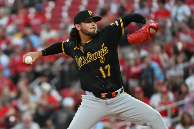 Cards beat Pirates; Mathews earns win